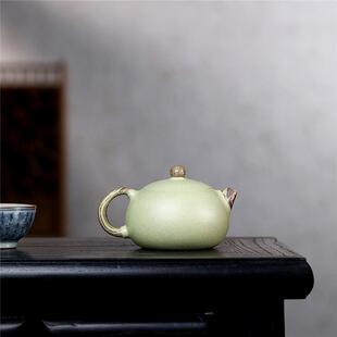 宜兴砂壶绞原矿豆青泥手WPH西施紫工泥双色西施家用壶功夫泡茶茶