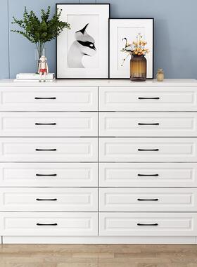 实五木斗柜室储物收纳柜客厅杂电视F97M55H9柜现代斗柜物卧柜八斗