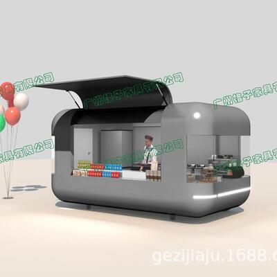 动电鸥售翼食门餐车网红双层巴士餐车美街网红打卡水NXQ吧车卖车