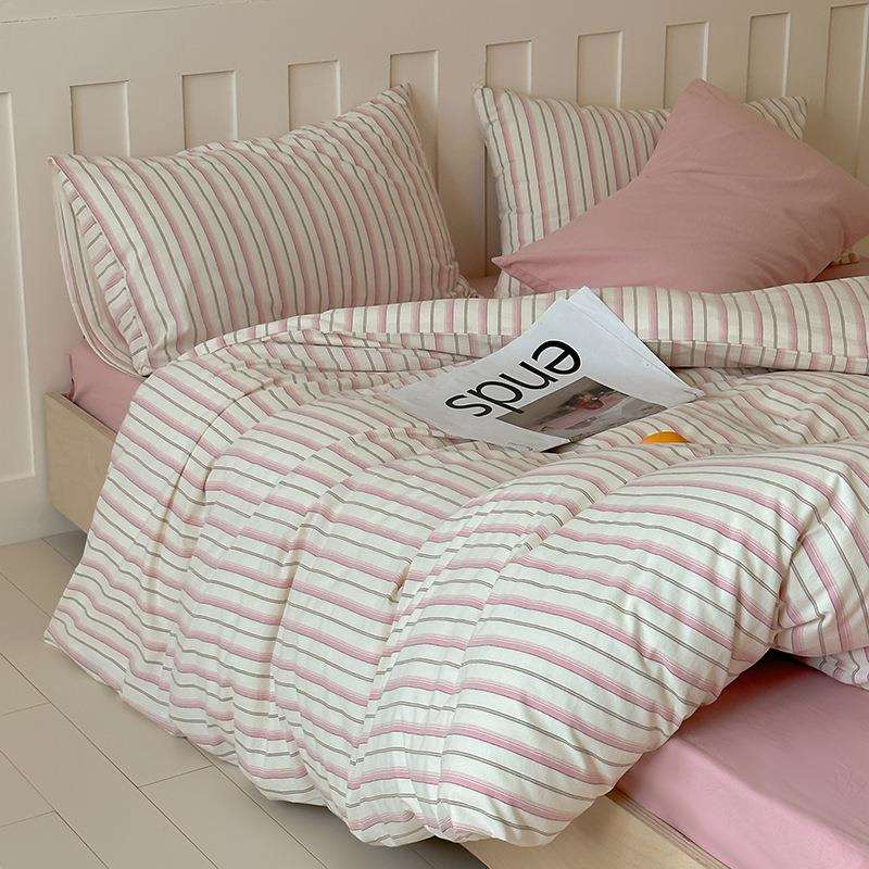 纯棉被套单床件100全棉单云上人纯色1单0被罩50x200x2宿舍被单四