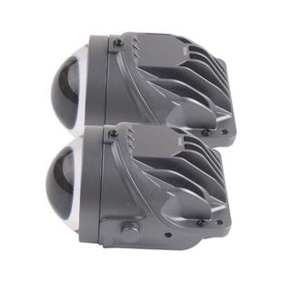 为F09led车灯新款 升级 L一体化内置驱动灯49瓦三6000k高亮ED雾改装