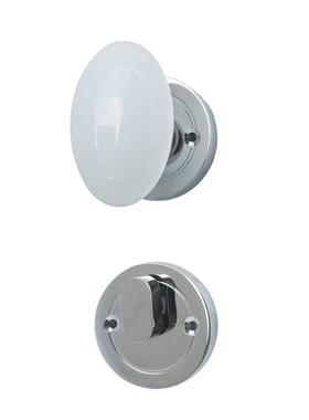 陶瓷w分体锁白家色球形FTK5601P用分式卧室锁通用木门锁hitedoor