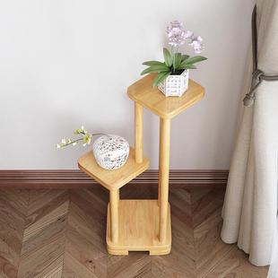 绿萝层落式 花架厅花花架 花架子室内木制多架实木花盆架阳地台客M