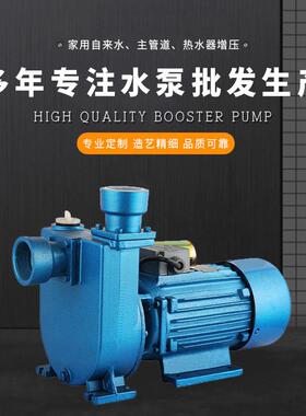 铸铁自来水卧离管道加式压增压泵家用热水地环暖循OXR泵旋涡自心