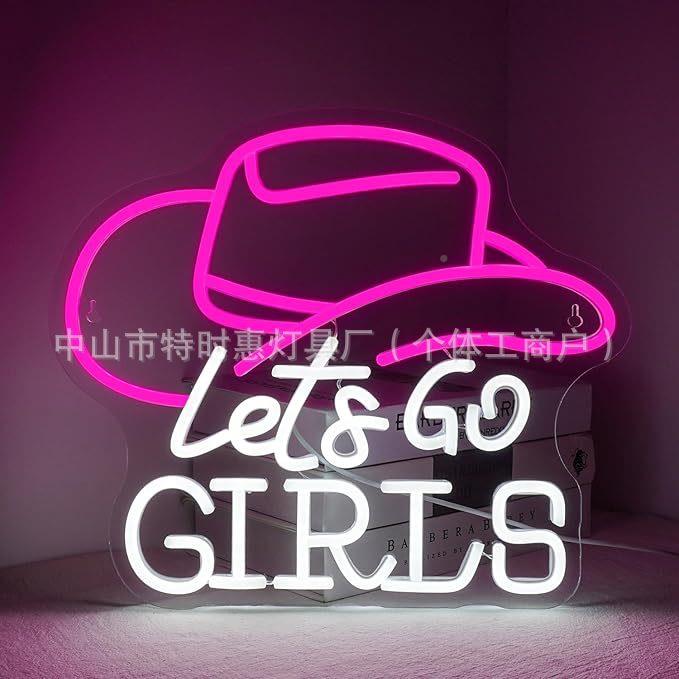 挂XTO亚马逊跨境霓虹灯创意墙商饰酒吧店夜灯卧室房装间氛围灯