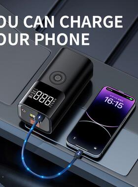 跨境汽车应急启动电充气泵一体源电宝多65114功能便携电瓶电充打