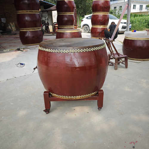 椿木黄牛皮大鼓道士鼓龙舟鼓战鼓寺庙法器寺院鼓戏曲鼓演出鼓堂鼓