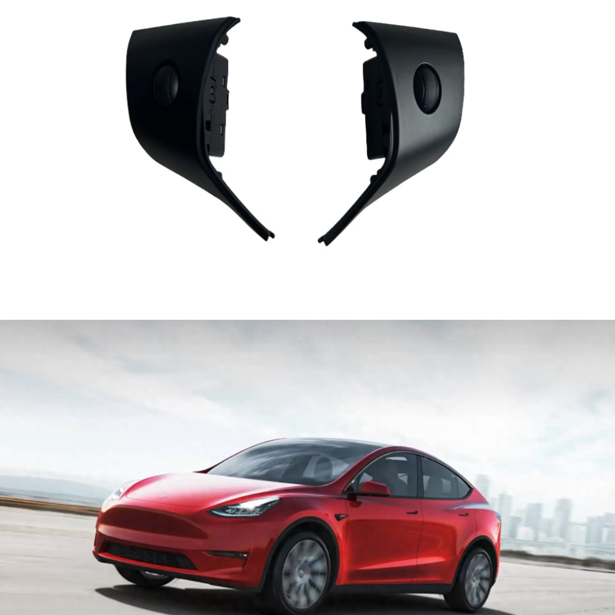 2021-2023特斯拉Model3 /y方向盘音量语音按键开关