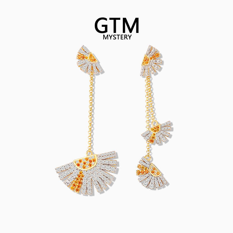 GTM月伴小雏菊耳环轻奢银耳饰