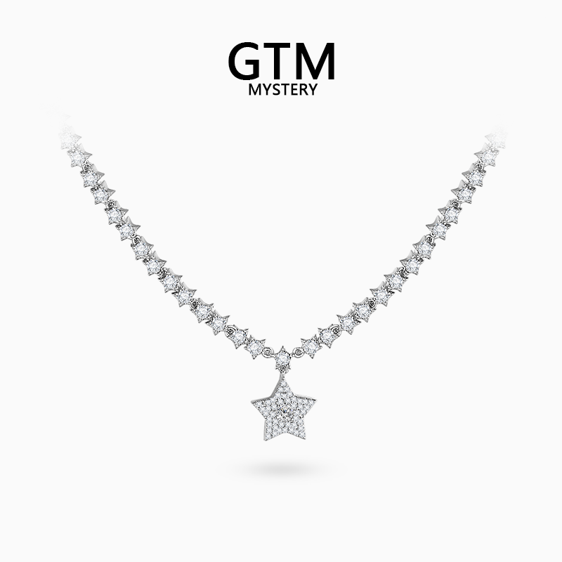 GTM银河星星项链轻奢锁骨链高级