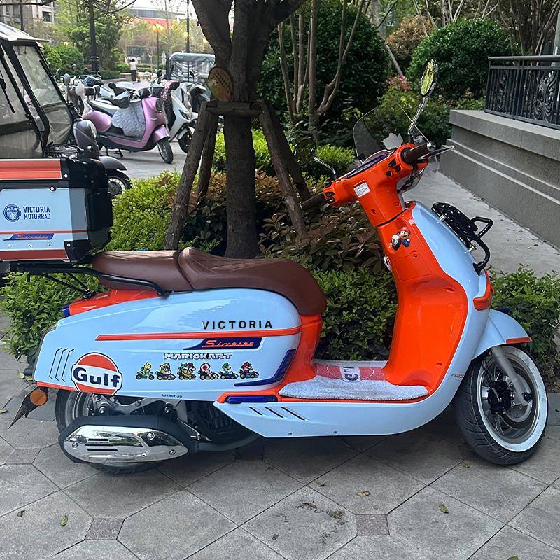 适用于 于维多利亚Sixties150si机车贴纸防水配件个性车贴装饰版