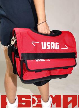 EASEMAN手提工具包多功能维修电工包加大加厚耐磨帆布单肩工具包