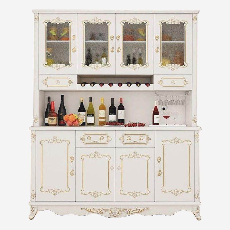 欧式餐边柜酒柜豪华厨房置物柜餐厅储物多功能收纳柜客厅餐边柜,住宅家具,酒柜,淘宝优惠券,粉丝福利购,淘宝优惠卷