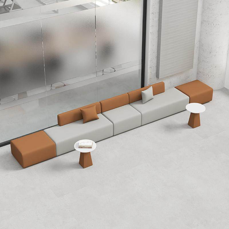 大厅休闲休息区办公室接待会客沙发简约现代创意异形沙发茶几组合,商业/办公家具,沙发,淘宝优惠券,粉丝福利购,淘宝优惠卷