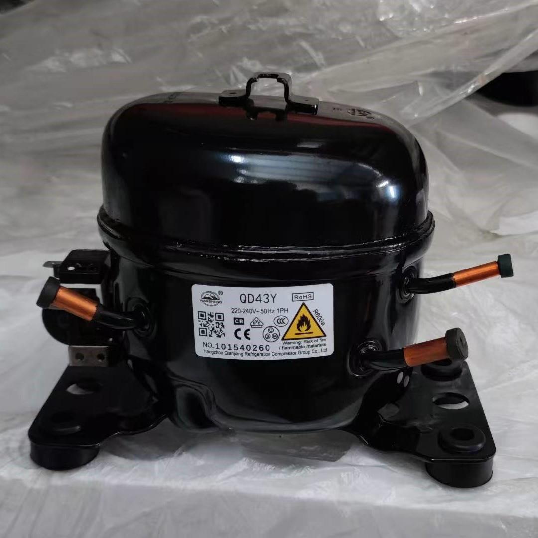 全新原装配件压缩机R600A 冰箱冰柜压缩机 QD35YQD43YQD52Y65Y75Y