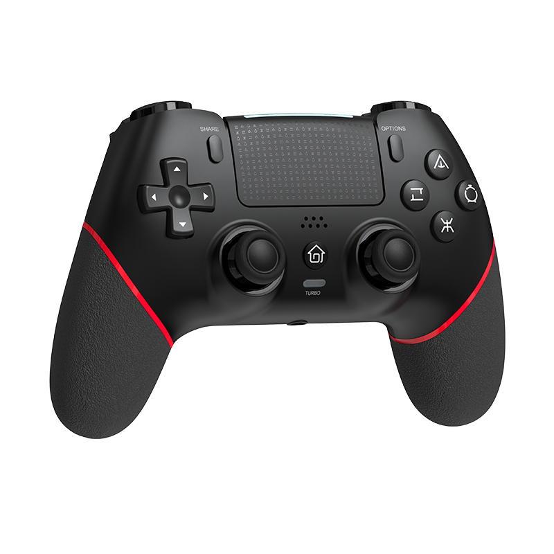 定制版霍尔摇杆ps4游戏手柄无线 线蓝牙手柄steam电脑双人游戏手柄