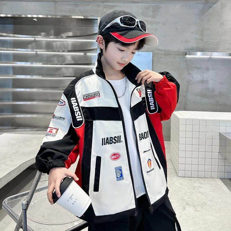 【春季新款】男童外套棒球服2026新款帅气中大童春秋装洋气上衣春