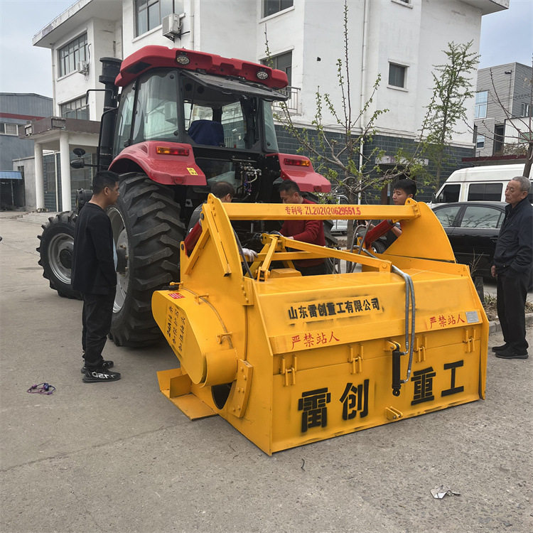 1800型冷再生灰土拌合机加粗轴头路面拌灰机效率高