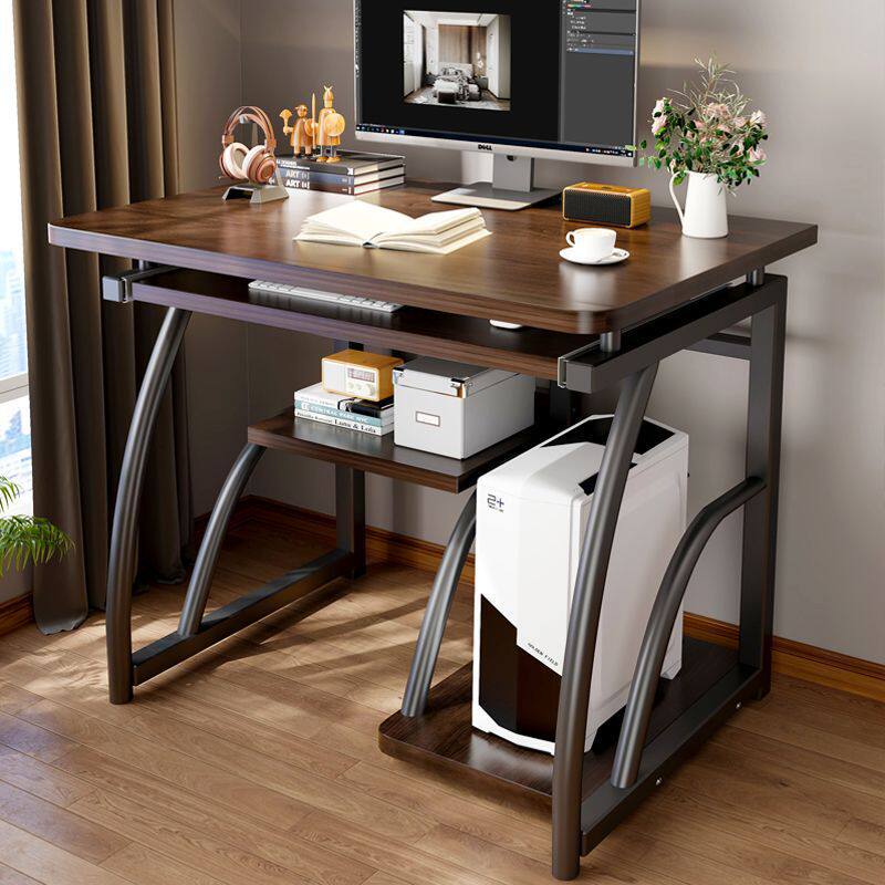学生电脑桌简约现代办公桌台式家用小型工作台卧室书房学习小桌子