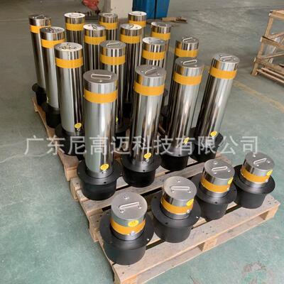 尼高迈直销可拆防撞柱绿化道路人车分格柱提拉移动式不锈钢