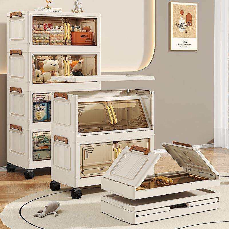 免安装儿童衣柜宝宝衣服收纳柜婴儿小衣橱多层塑料家用整理储物柜