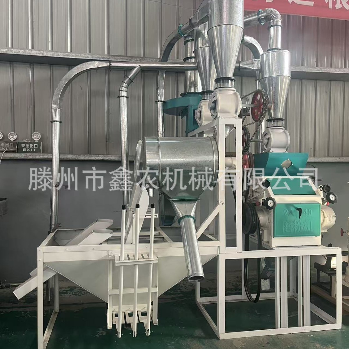 双罗皮心分离磨面机 小麦加工设备面粉机成套打面机