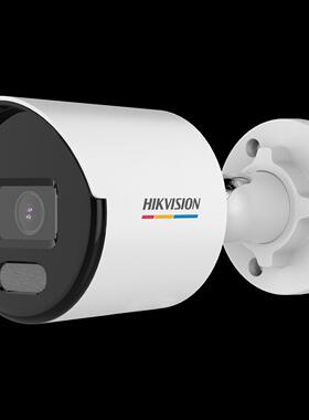 海康原装英文机DS-2CD1047G2-LUF全彩网络POE4MP带音频插卡