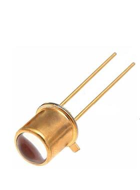5MM金属TO18封装340-350NM波长紫外UV发光二极管LED灯珠发射管