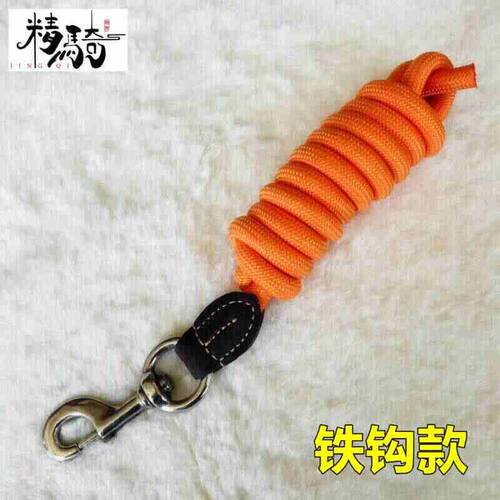 牵马绳马具编织转钩栓绳配套马笼头牵引绳马术用品宠物牵绳马缰绳