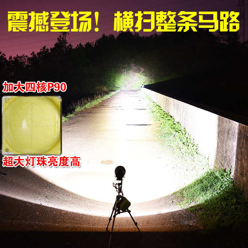 P900头灯强光充电超亮恒流钓鱼分体式头戴led手电筒远射氙气矿灯