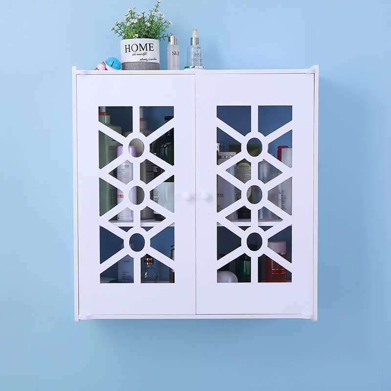 浴室置物架壁柜壁挂柜搁板吊柜卫生间收纳架搁物架吊柜防水免打孔