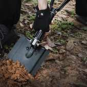 户外多功能工兵铲子挖土松土野钓鱼可折叠小号兵工铲锰钢车载工具