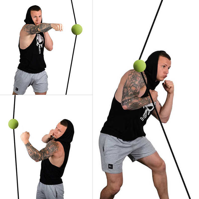 反应闪躲拳击速度球训练器材闪避球专业家用打拳神器悬挂天地格斗