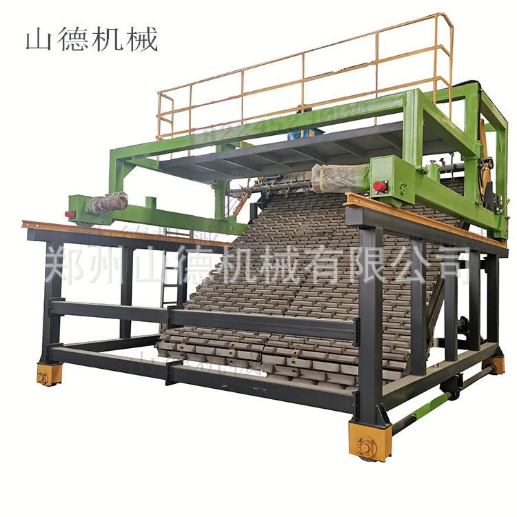 污泥堆肥发酵翻抛设备猪羊粪深槽发酵链板翻堆机小型深槽翻抛机