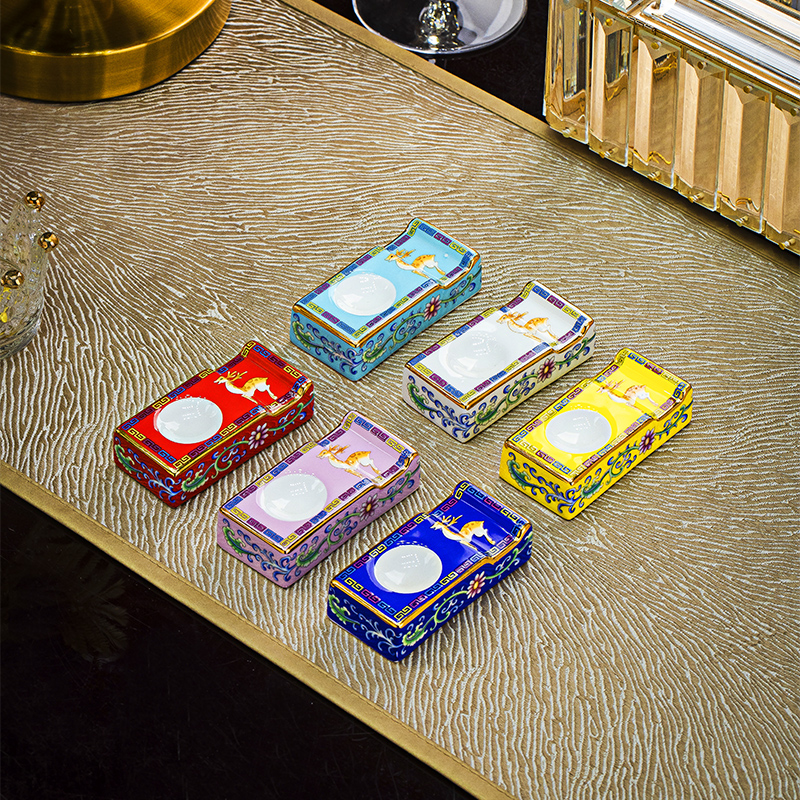 卡雷曼陶瓷筷子架公筷勺子架