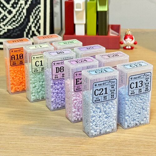 拼豆色号贴整套系列色号贴像素hollekitty 30x25mm