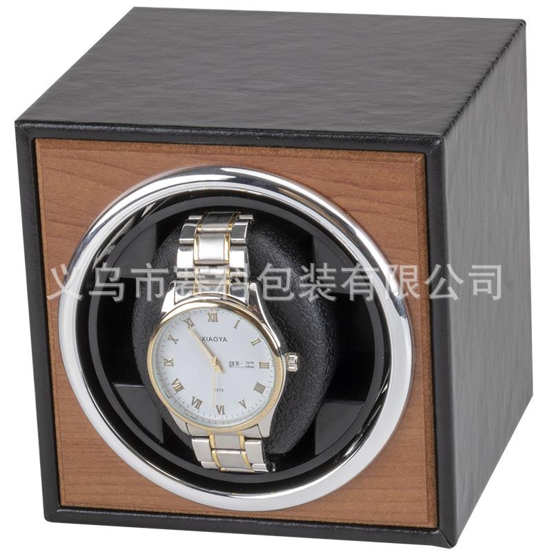 现货立式皮木自动机械手表摇表器转表晃表器电动上弦上链表盒