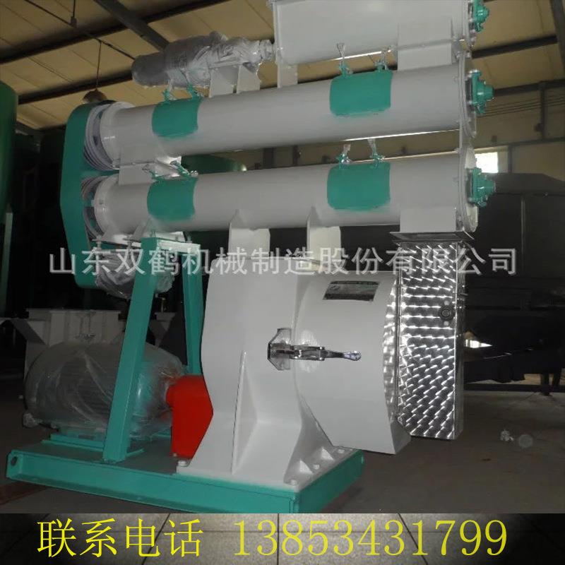 时产一吨饲料制机饲料颗粒加工设备养殖户畜禽饲料生产线选双鹤