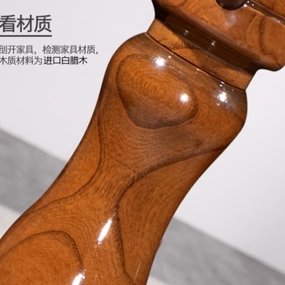 实木落地衣架全实木衣帽架 落地衣架实木加粗实木衣架落地立式