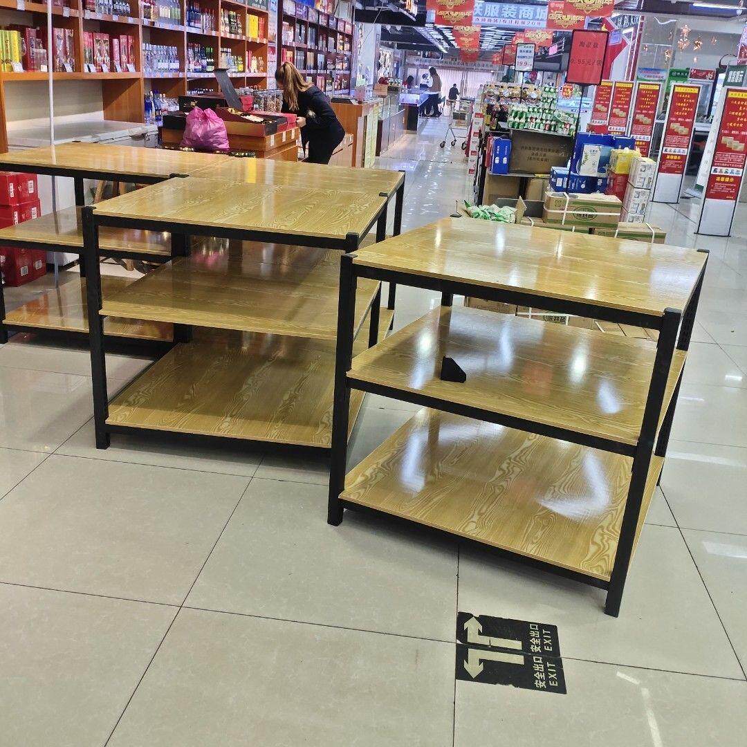 超市堆头货架促销展示台