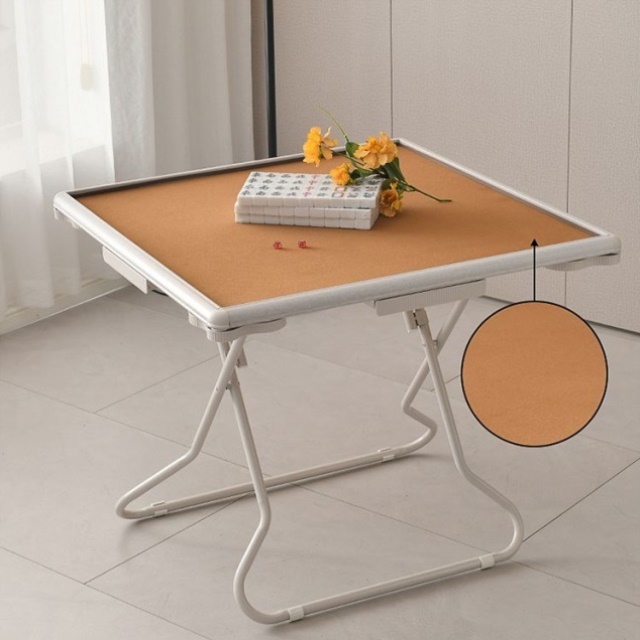 麻将桌可折叠移动家用手搓打牌桌子小型简易方桌手动棋牌桌麻雀台