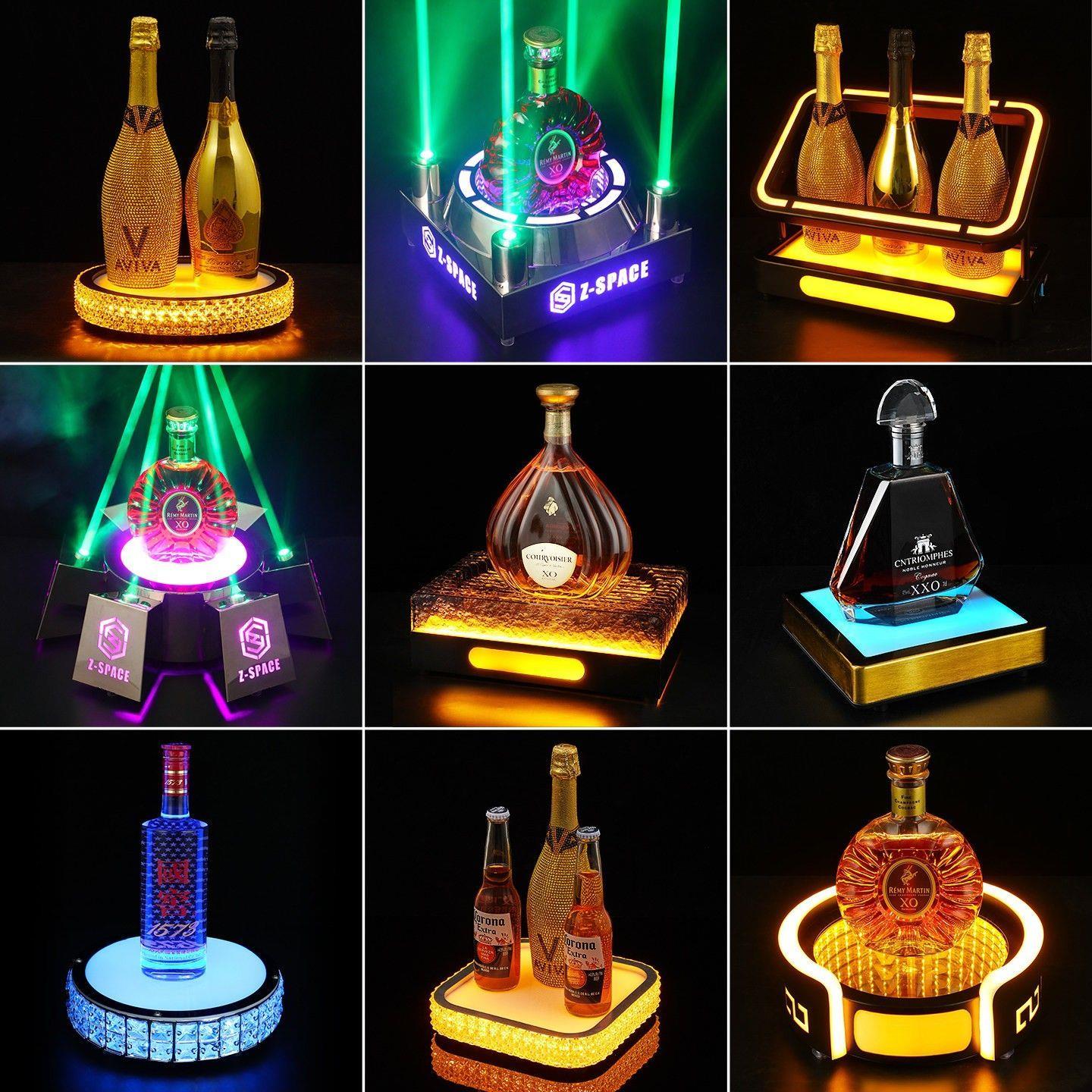 发光酒座洋酒展示架酒吧