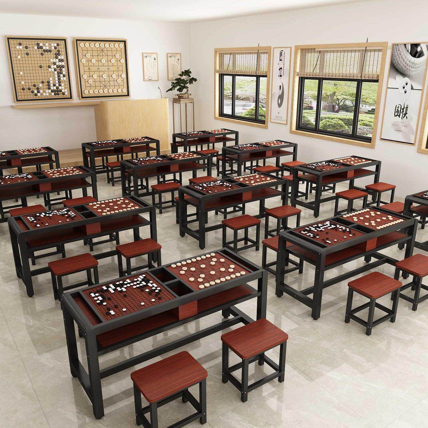 中国象棋桌围培训际书法