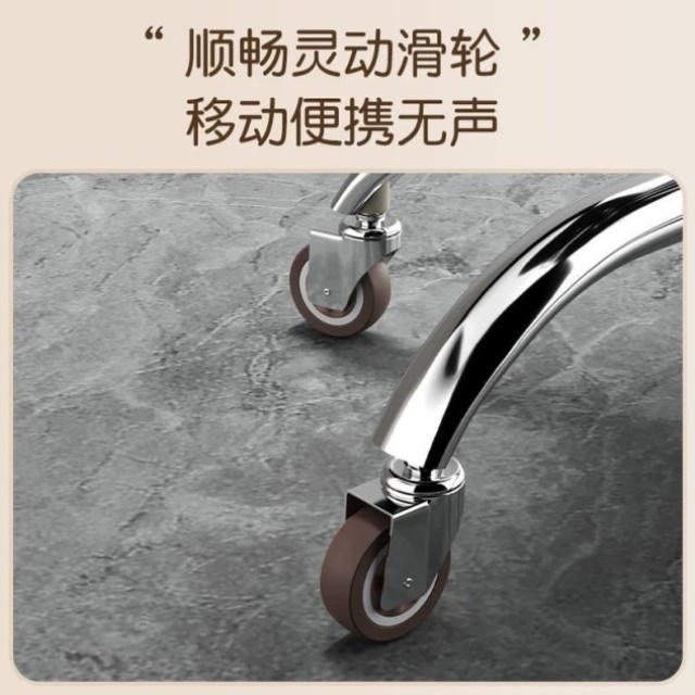 理发店师傅凳美发店大工凳美容凳子滑轮专用升降美发美甲师旋转椅