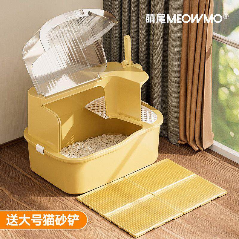 猫砂盆全封闭走廊式猫厕