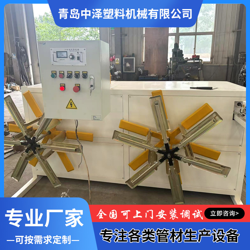 厂家供应 全自动小型收卷机 塑料软管收卷设备 双工位盘管机