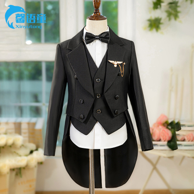 馨语童高档男童西装燕尾服套装