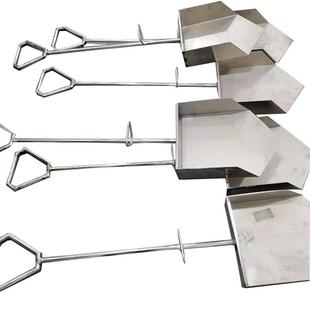 供应不锈钢分样铲不锈钢取样器长柄尖头煤样工具