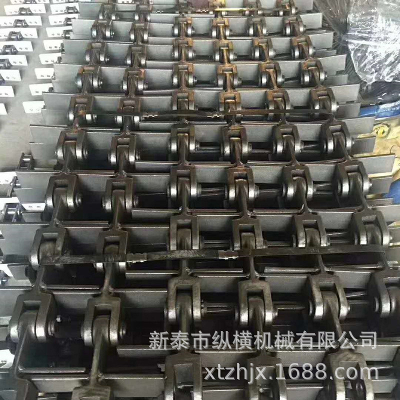 埋式刮板链条MS模锻埋式刮板机输送链条十字挂板链条
