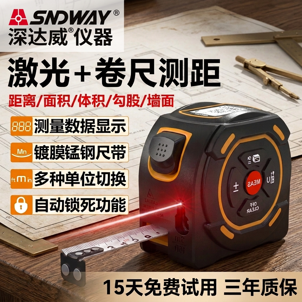 深达威激光测距仪高精度质保三年